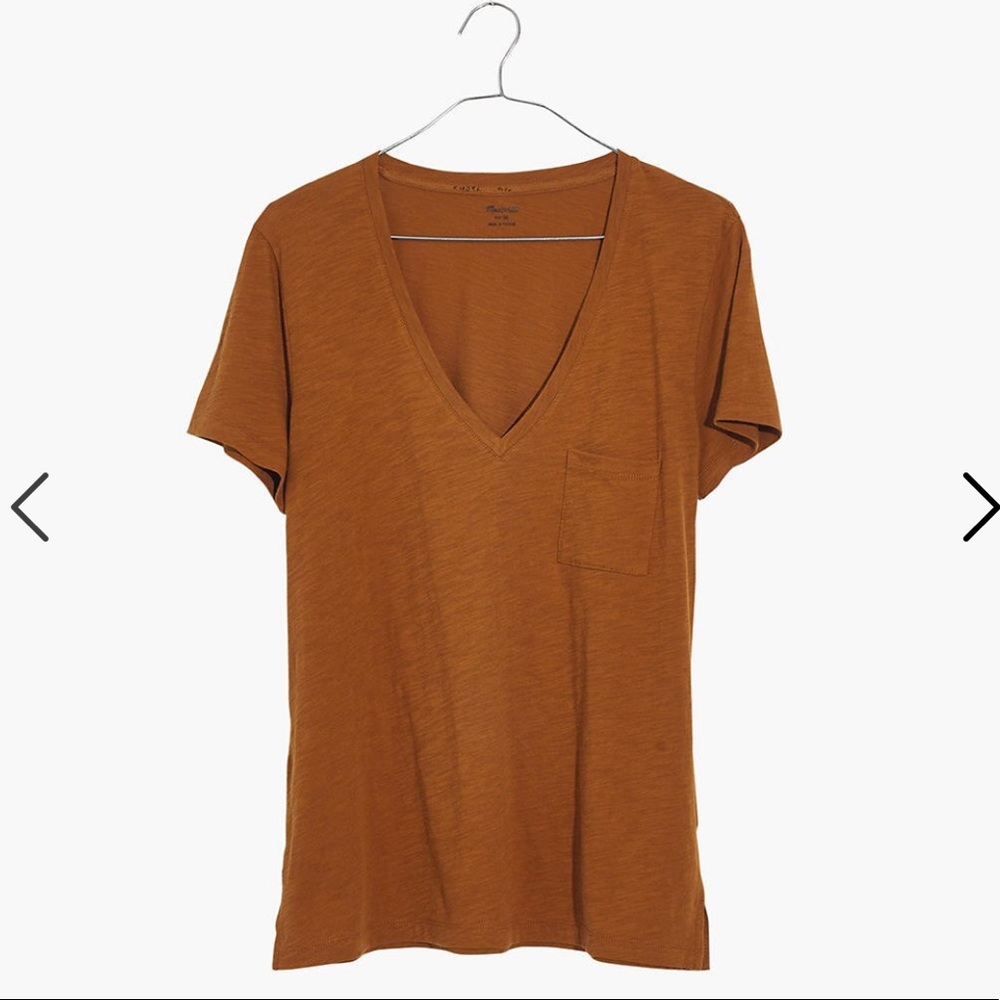 🎉FINAL PRICE—Madewell Whisper Cotton V-Neck Tee